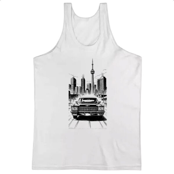 Camiseta Regata Cadillac manga art line
