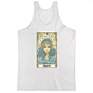 Camiseta Regata Carta Taro Signo Aquario