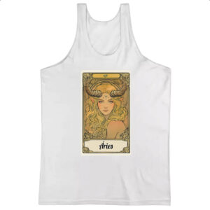 Camiseta Regata Carta Taro Signo Aries