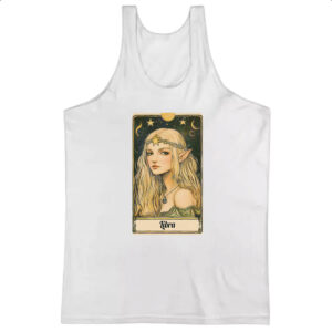 Camiseta Regata Carta Taro Signo Libra