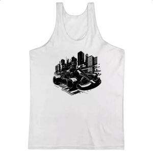 Camiseta Regata Carrinho Kart Urbano
