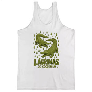 Camiseta Regata Lagrimas de Crocodilo