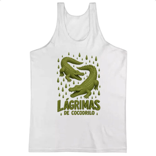 Camiseta Regata Lagrimas de Crocodilo