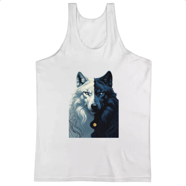 Camiseta Regata Lobo Yin-yang