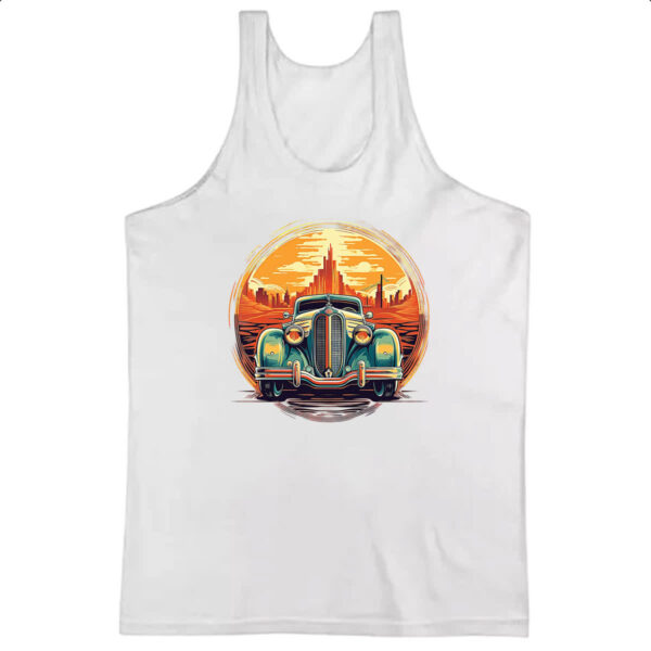 Camiseta Regata Vintage Carro Classico 01