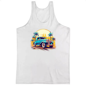Camiseta Regata Vintage Carro Classico 02