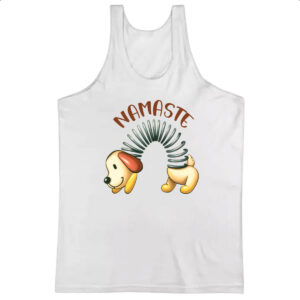 Camiseta Regata Cachorro Mola Namaste