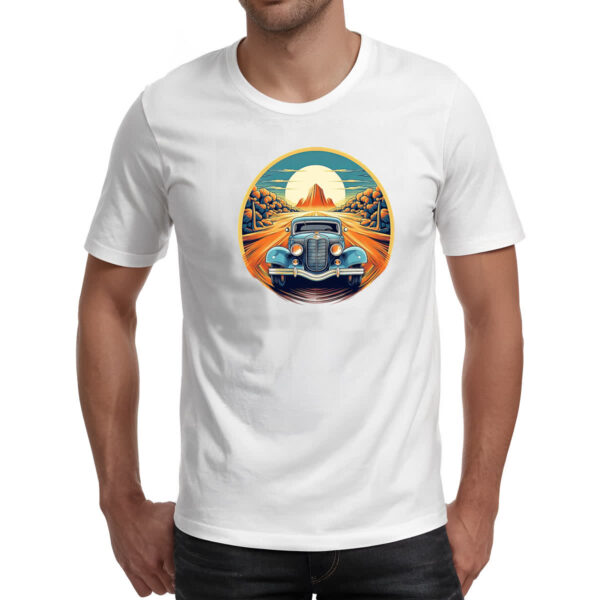 Camiseta Unissex Vintage Carro Classico 06 - Imagem 2