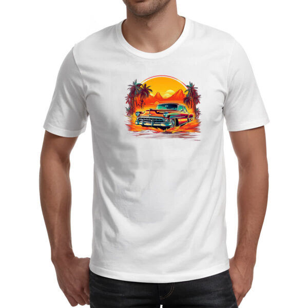 Camiseta Unissex Vintage Carro Classico 07 - Imagem 2