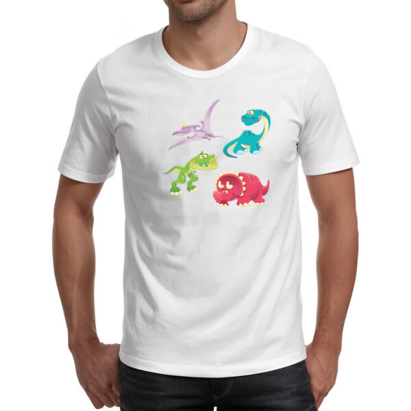 Camiseta Unissex Cute dinossauros - Imagem 2
