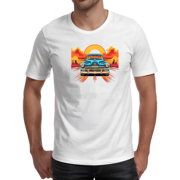 Camiseta Unissex Vintage Carro Classico 08 - Imagem 2