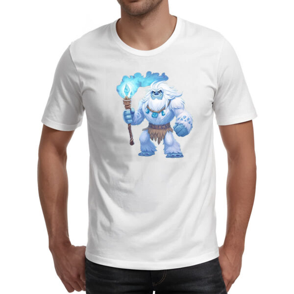Camiseta Unissex Yeti cute inverno - Imagem 2