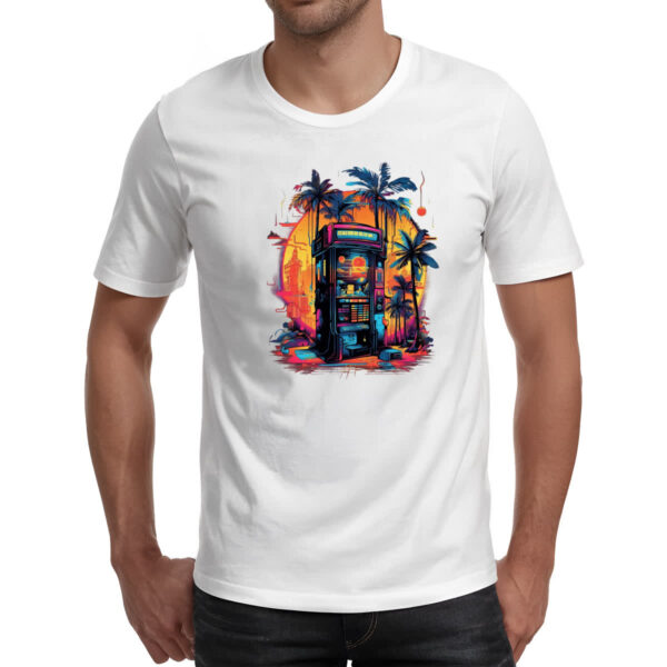 Camiseta Unissex Vintage Jukeboxes - Imagem 2