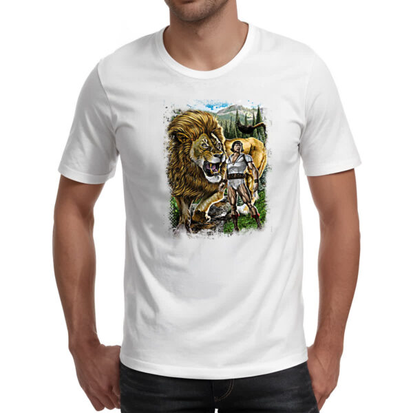 Camiseta Unissex Nostalgia Sansao e Golias 2 - Imagem 2