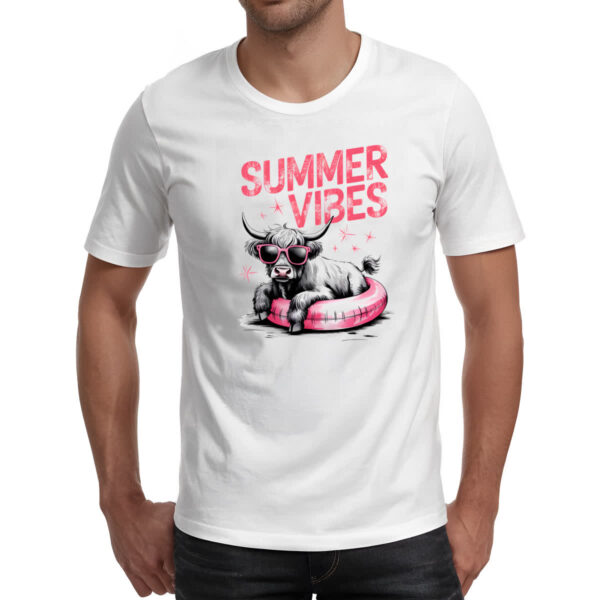 Camiseta Unissex Vaquinha Summer Vibes - Imagem 2