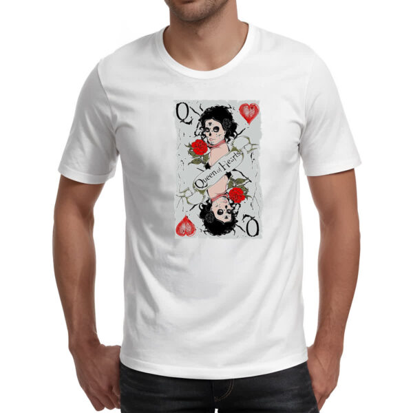 Camiseta Unissex Carta Rainha Catrina - Imagem 2
