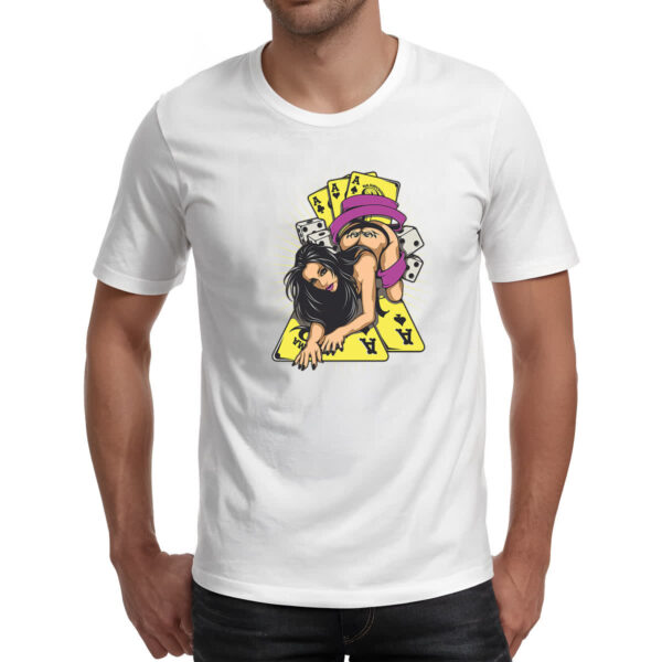Camiseta Unissex Diva do baralho - Imagem 2
