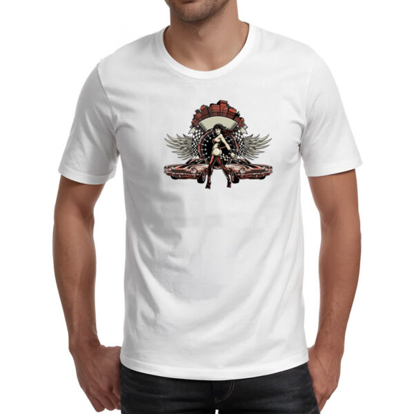 Camiseta Unissex Muscle Car Racing - Imagem 2