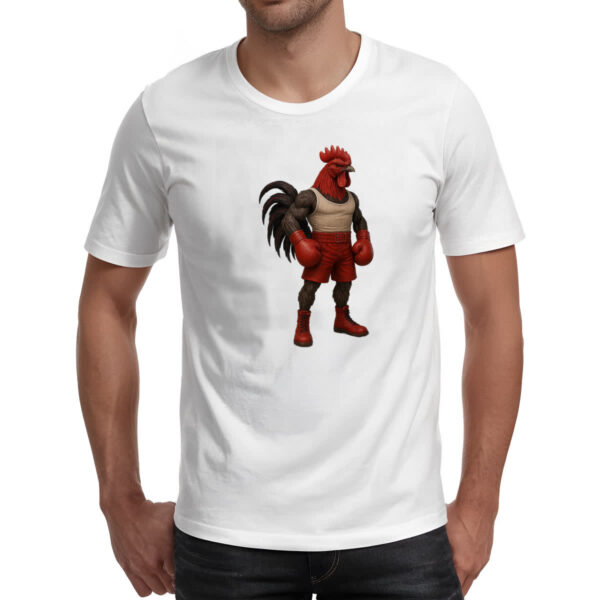 Camiseta Unissex Frango Pugilista - Imagem 2