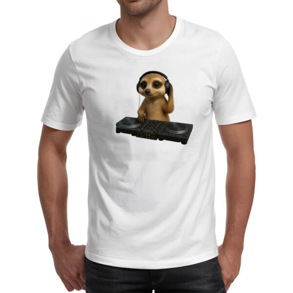 Camiseta Unissex Suricato DJ - Imagem 2