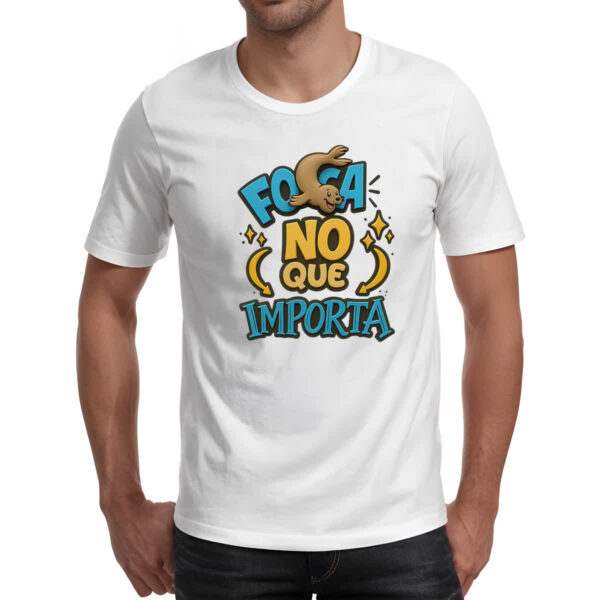 Camiseta Unissex Foca no que importa - Imagem 2
