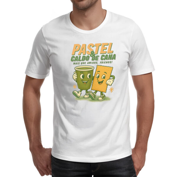 Camiseta Unissex Pastel e Caldo de Cana - Imagem 2