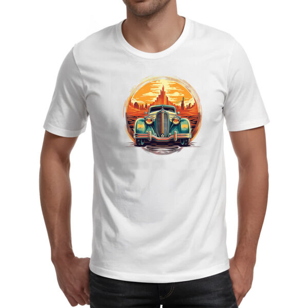 Camiseta Unissex Vintage Carro Classico 01 - Imagem 2
