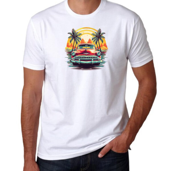 Camiseta Unissex Vintage Carro Classico 05 - Imagem 3