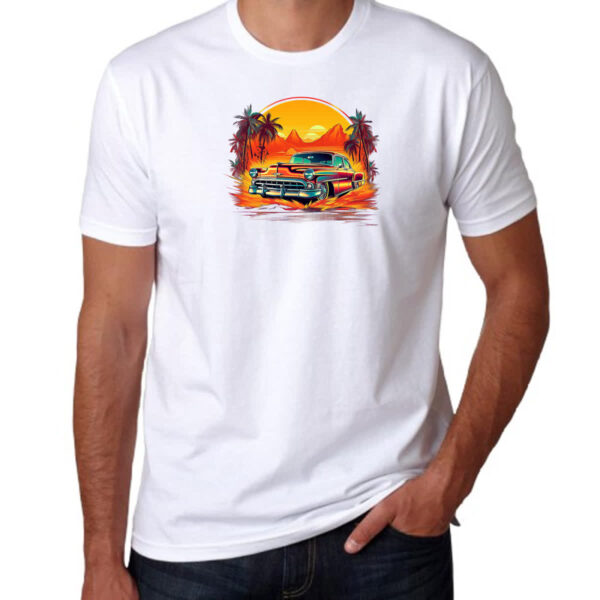 Camiseta Unissex Vintage Carro Classico 07 - Imagem 3