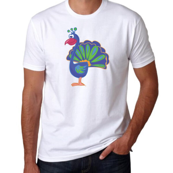 Camiseta Unissex Cute Pavao - Imagem 3