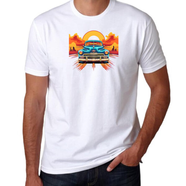 Camiseta Unissex Vintage Carro Classico 08 - Imagem 3