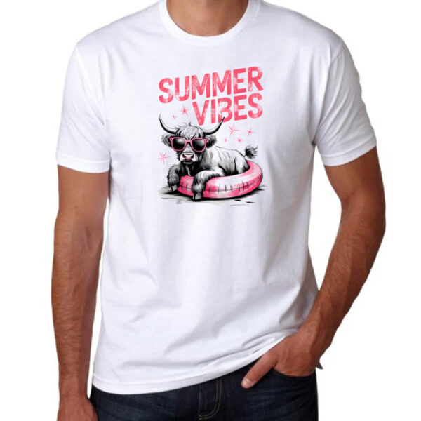 Camiseta Unissex Vaquinha Summer Vibes - Imagem 3