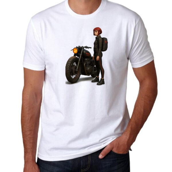 Camiseta Unissex Aventureira de guerra - Imagem 3