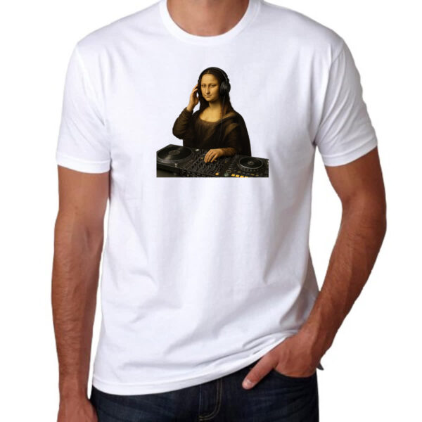 Camiseta Unissex DJ Mona Lisa - Imagem 3