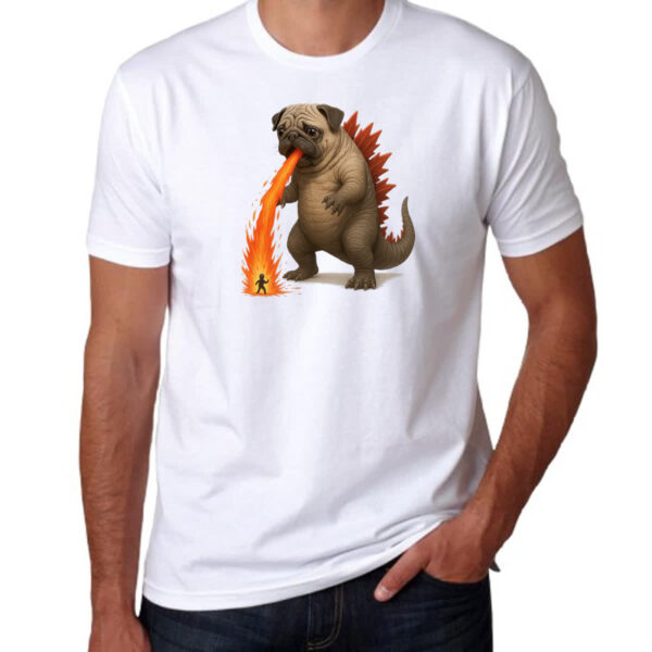 Camiseta Unissex PugZilla - Imagem 3