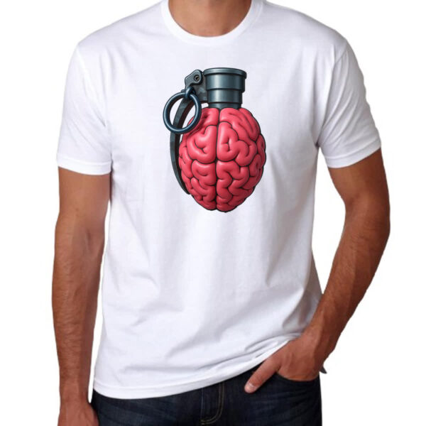 Camiseta Unissex Cerebro granada - Imagem 3