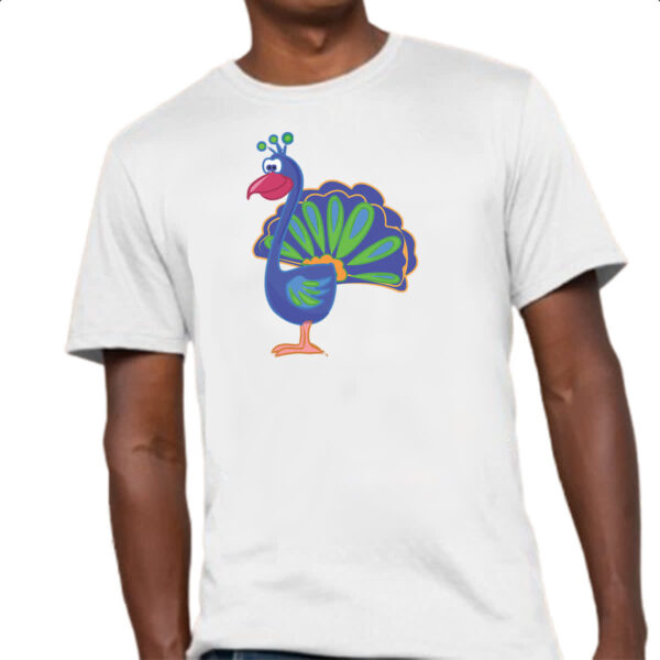 Camiseta Unissex Cute Pavao - Imagem 4