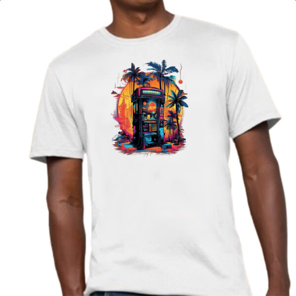 Camiseta Unissex Vintage Jukeboxes - Imagem 4