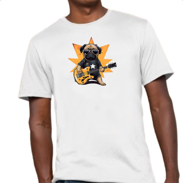 Camiseta Unissex Pug Star - Imagem 4