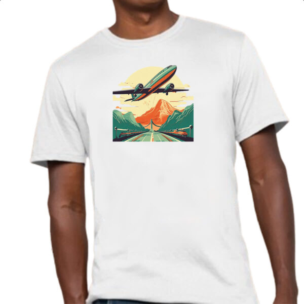 Camiseta Unissex Vintage Travel - Imagem 4