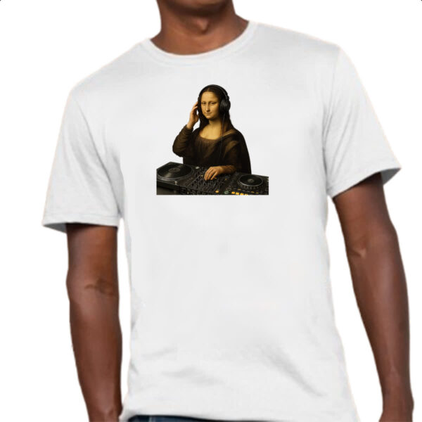 Camiseta Unissex DJ Mona Lisa - Imagem 4