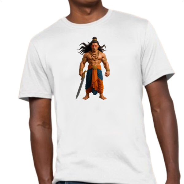 Camiseta Unissex Veerabhadra Deus Hindu - Imagem 4