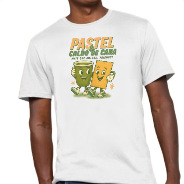 Camiseta Unissex Pastel e Caldo de Cana - Imagem 4