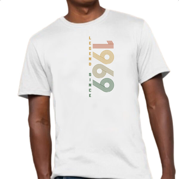 Camiseta Unissex Legend Since 1969 - Imagem 4