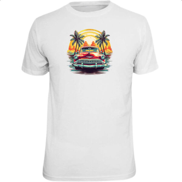 Camiseta Unissex Vintage Carro Classico 05