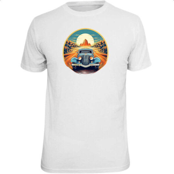Camiseta Unissex Vintage Carro Classico 06
