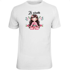 Camiseta Unissex Yoga Girl Lo Siento