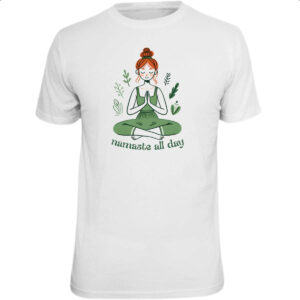 Camiseta Unissex Yoga all day