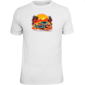 Camiseta Unissex Vintage Carro Classico 07