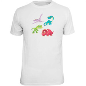 Camiseta Unissex Cute dinossauros